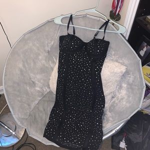 Black sparkly dress
